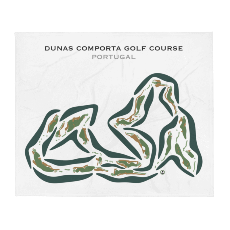 Dunas Comporta Golf Course, Portugal - Printed Golf Courses