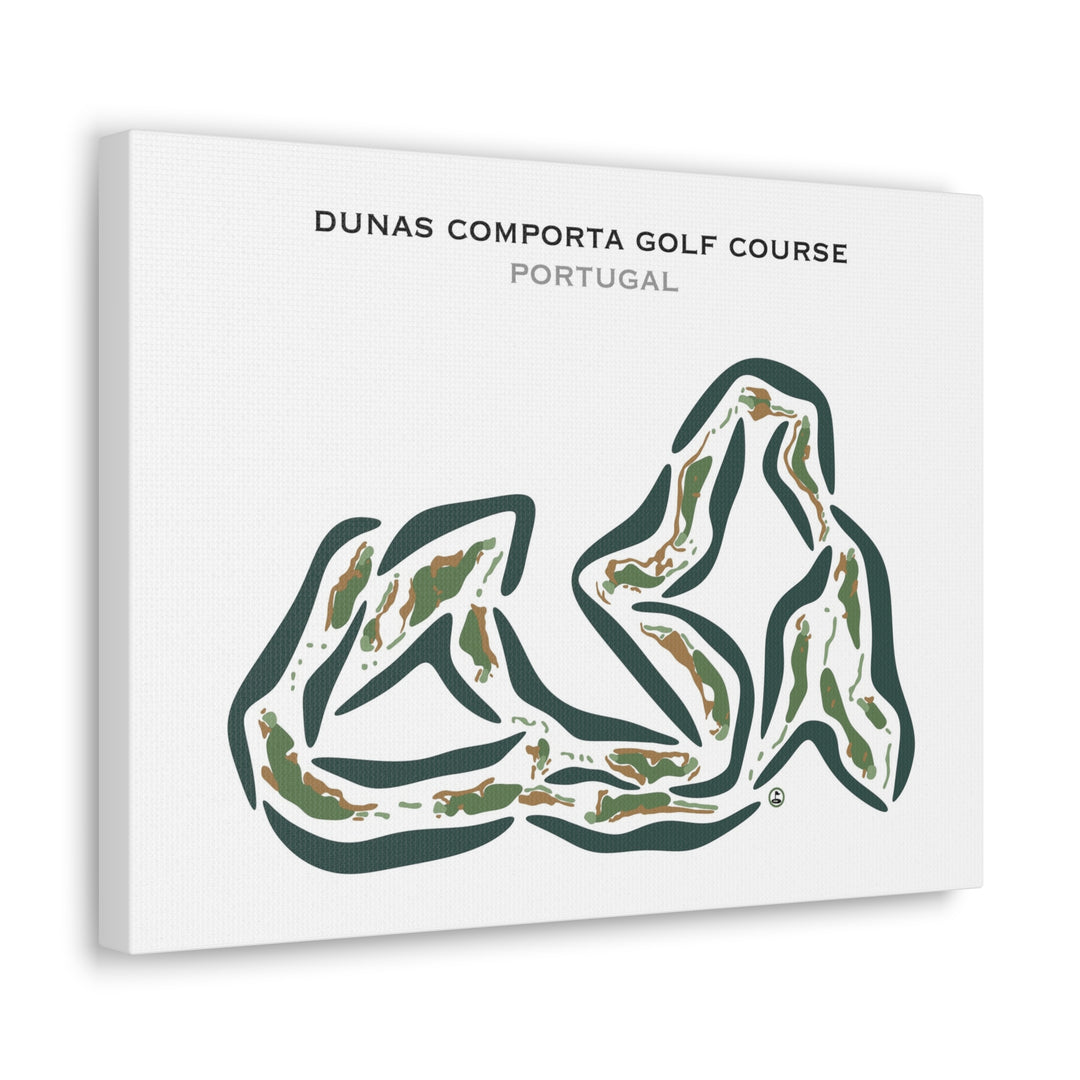 Dunas Comporta Golf Course, Portugal - Printed Golf Courses