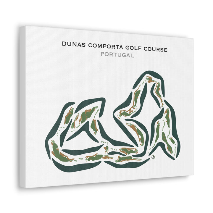 Dunas Comporta Golf Course, Portugal - Printed Golf Courses