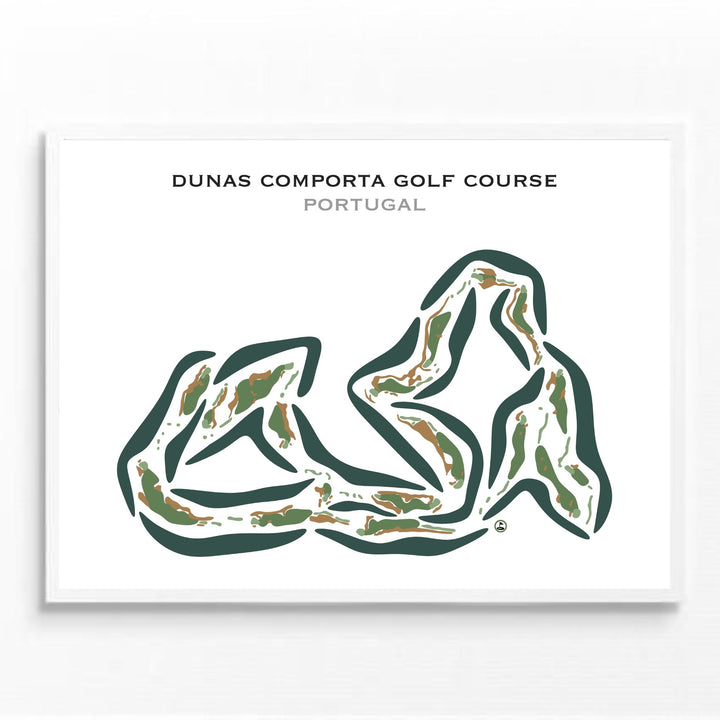 Dunas Comporta Golf Course, Portugal - Printed Golf Courses