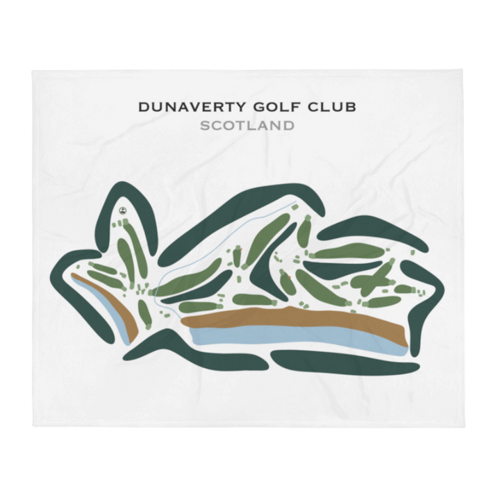 Dunaverty Golf Club, Scotland - Printed Golf Courses