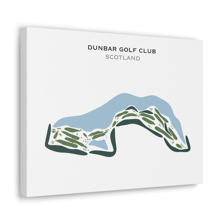 Dunbar Golf Club, Scotland - Printed Golf Courses