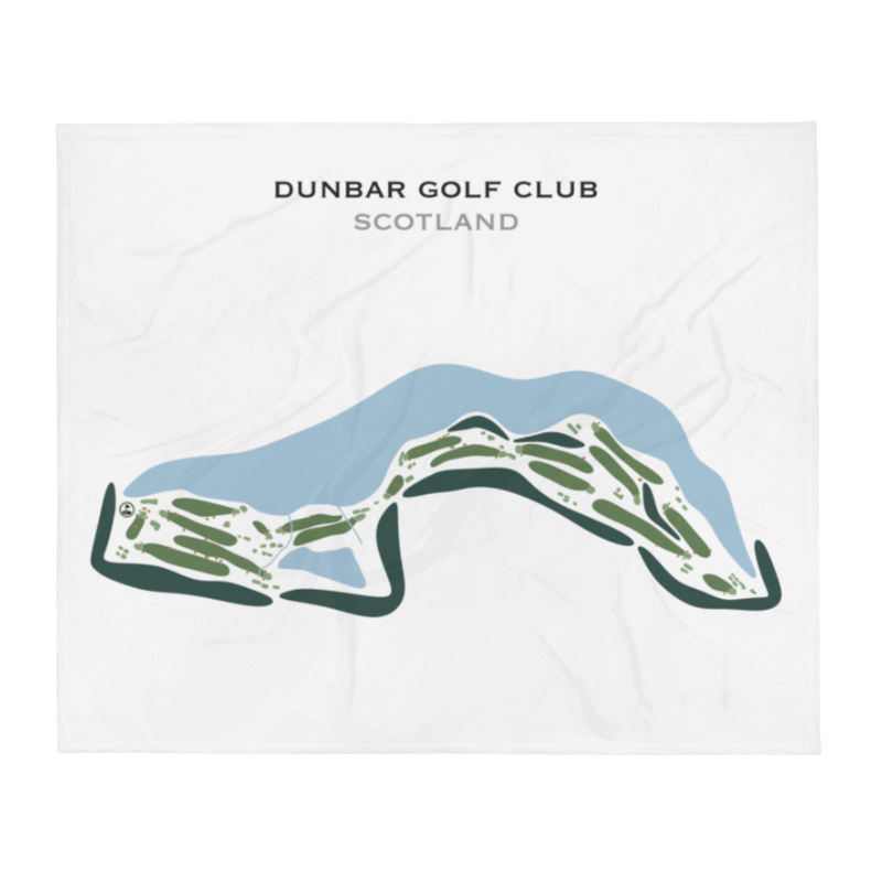 Dunbar Golf Club, Scotland - Printed Golf Courses