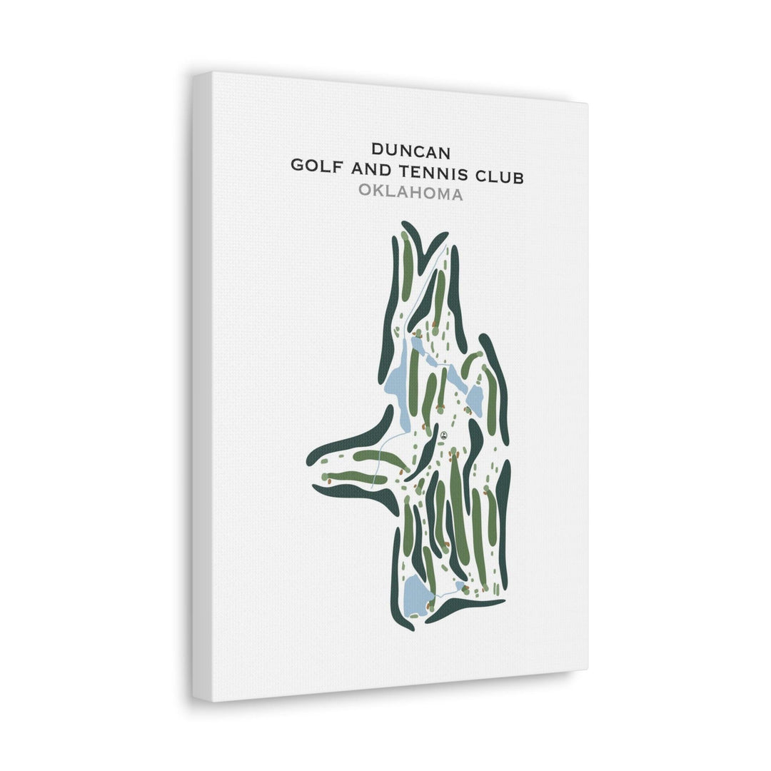Duncan Golf & Tennis Club, Oklahoma - Golf Course Prints