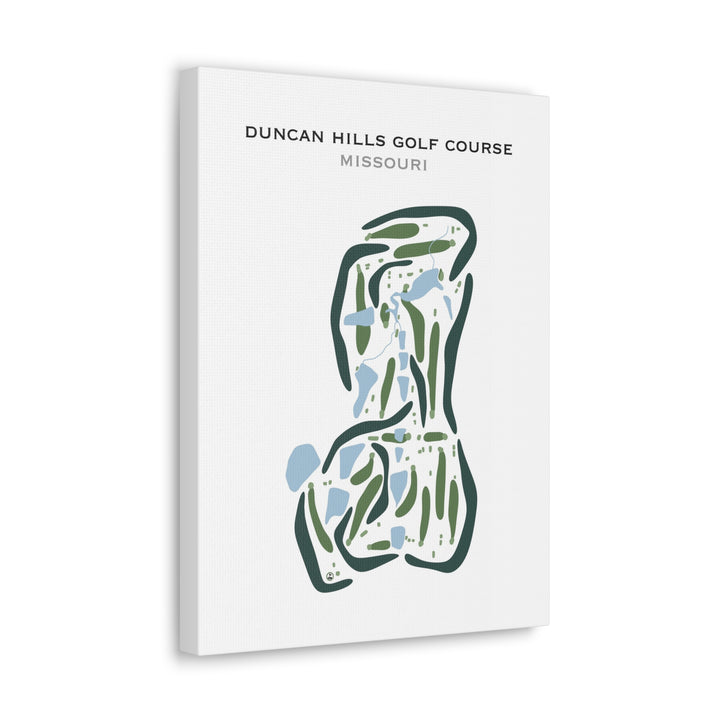 Duncan Hills Golf Course, Missouri - Printed Golf Courses