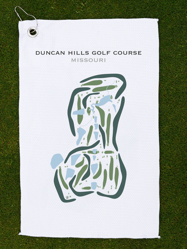 Duncan Hills Golf Course, Missouri - Printed Golf Courses