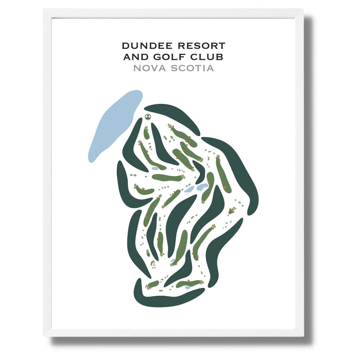 Dundee Resort & Golf Club, Nova Scotia - Printed Golf Courses