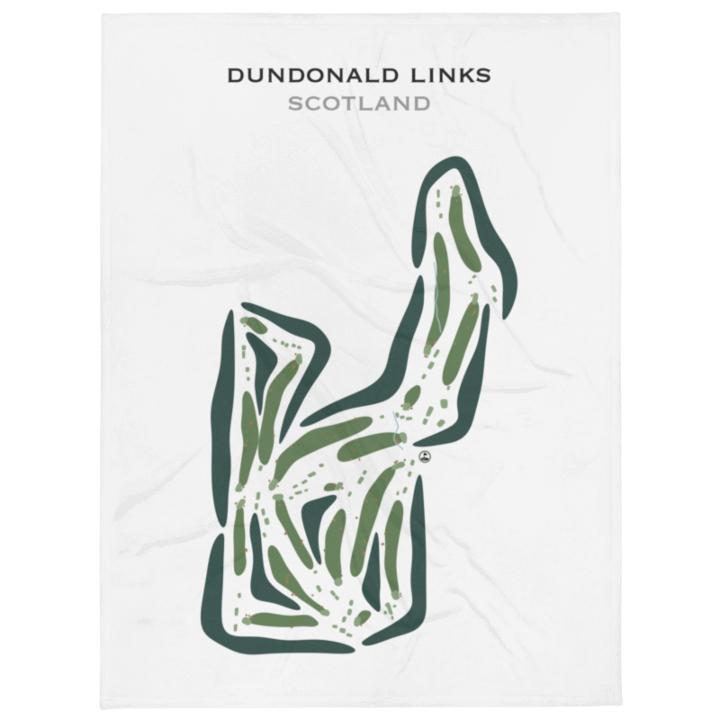 Dundonald Links, Scotland - Printed Golf Courses