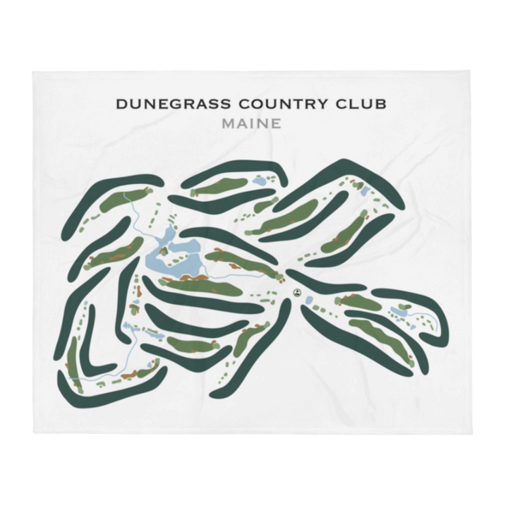 Dunegrass Country Club, Maine - Printed Golf Courses