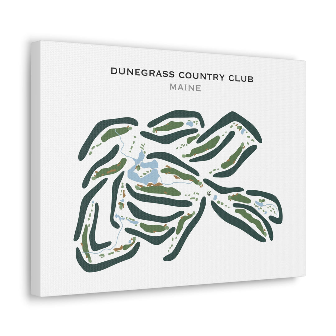 Dunegrass Country Club, Maine - Printed Golf Courses