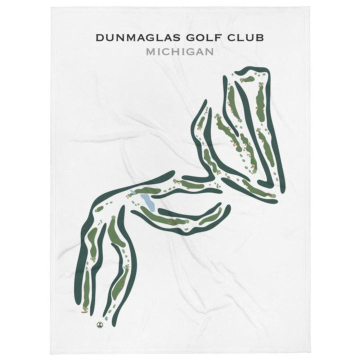 Dunmaglas Golf Club, Michigan - Printed Golf Courses - Golf Course Prints