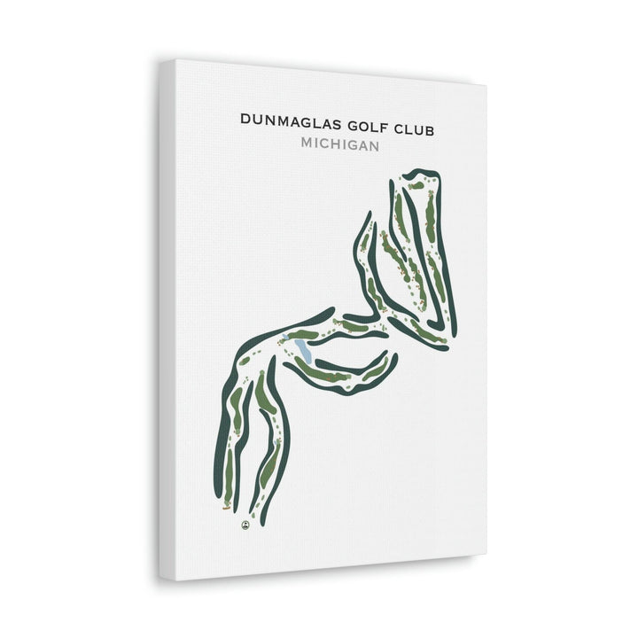 Dunmaglas Golf Club, Michigan - Printed Golf Courses - Golf Course Prints