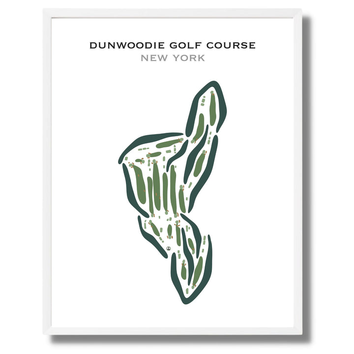 Dunwoodie Golf Course, New York - Printed Golf Courses