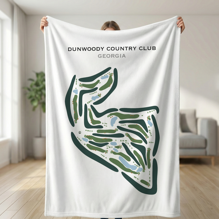 Dunwoody Country Club, Georgia - Printed Golf Courses