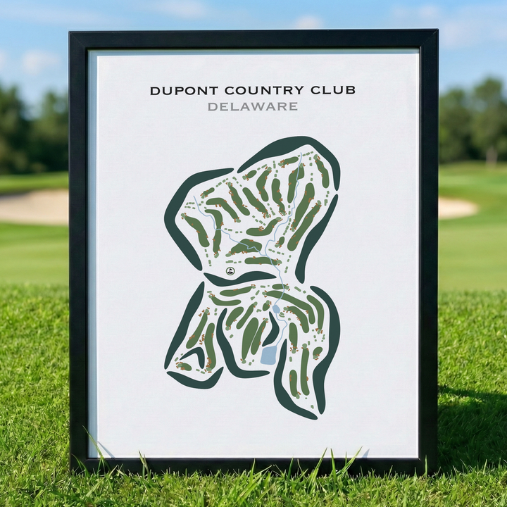 DuPont Country Club, Delaware - Printed Golf Courses