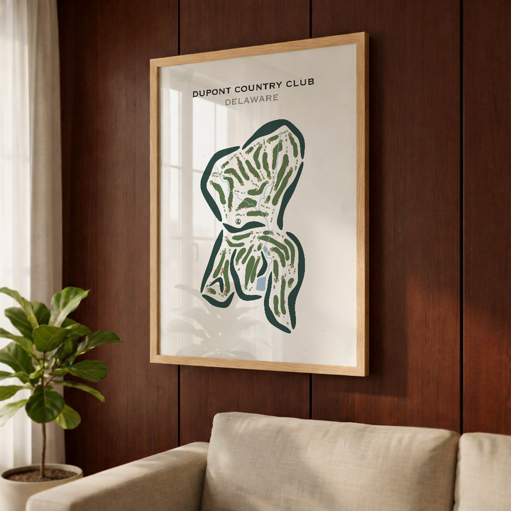DuPont Country Club, Delaware - Printed Golf Courses