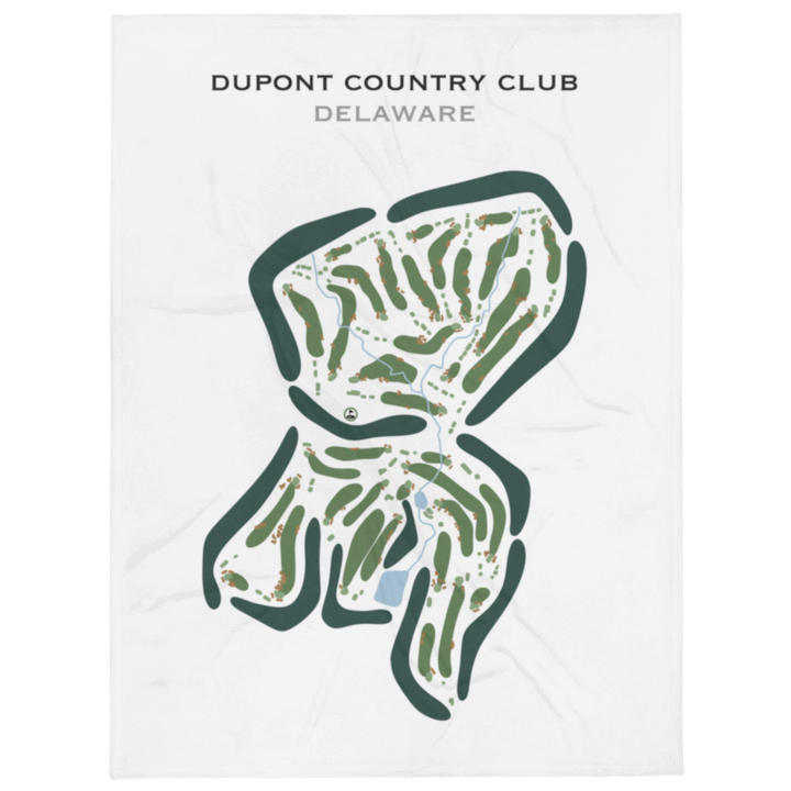 DuPont Country Club, Delaware - Printed Golf Courses