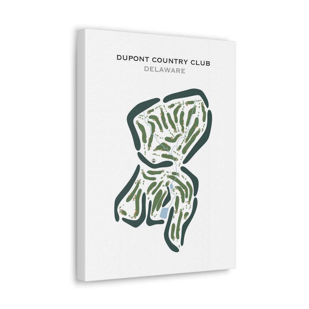 DuPont Country Club, Delaware - Printed Golf Courses