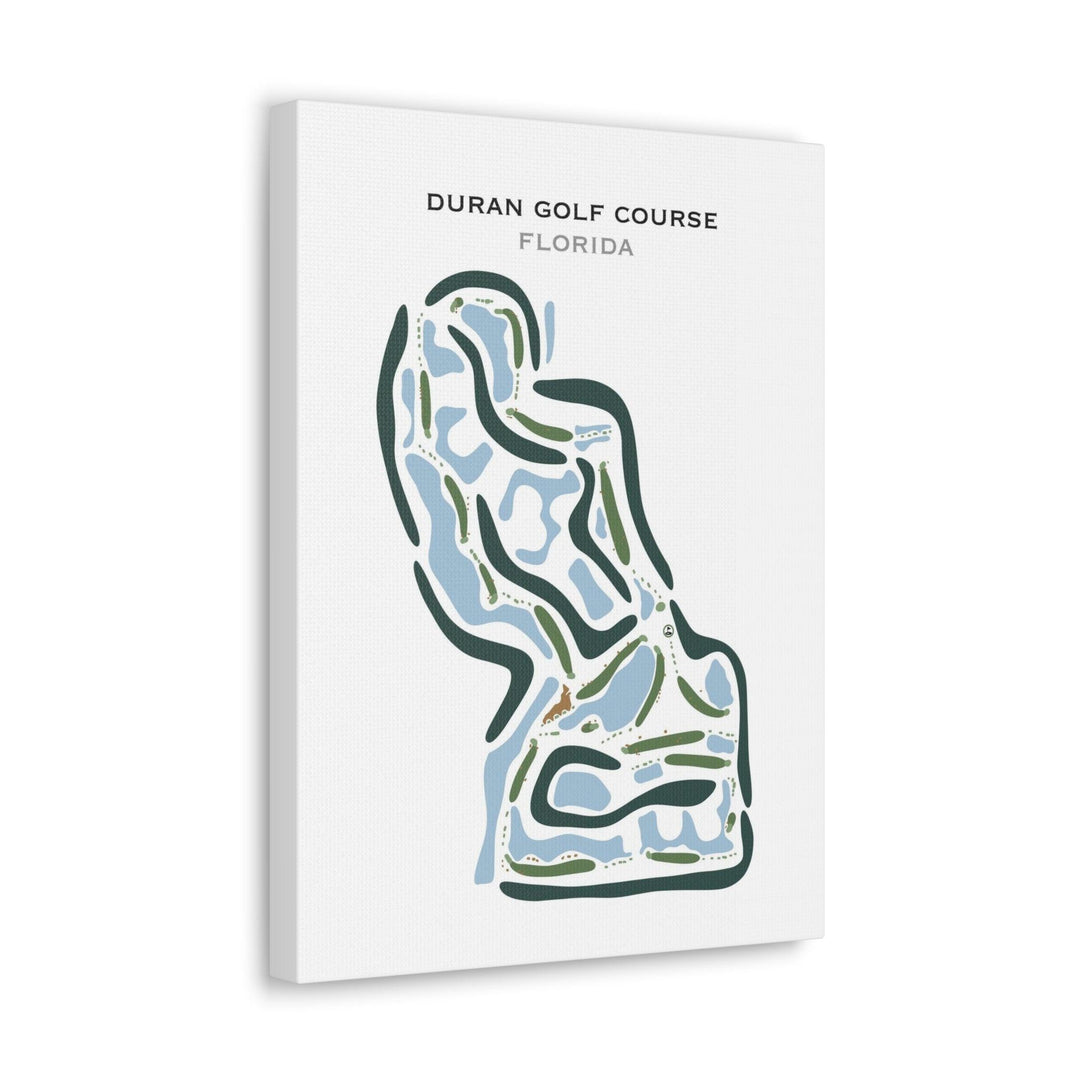Duran Golf Course, Florida - Printed Golf Courses - Golf Course Prints