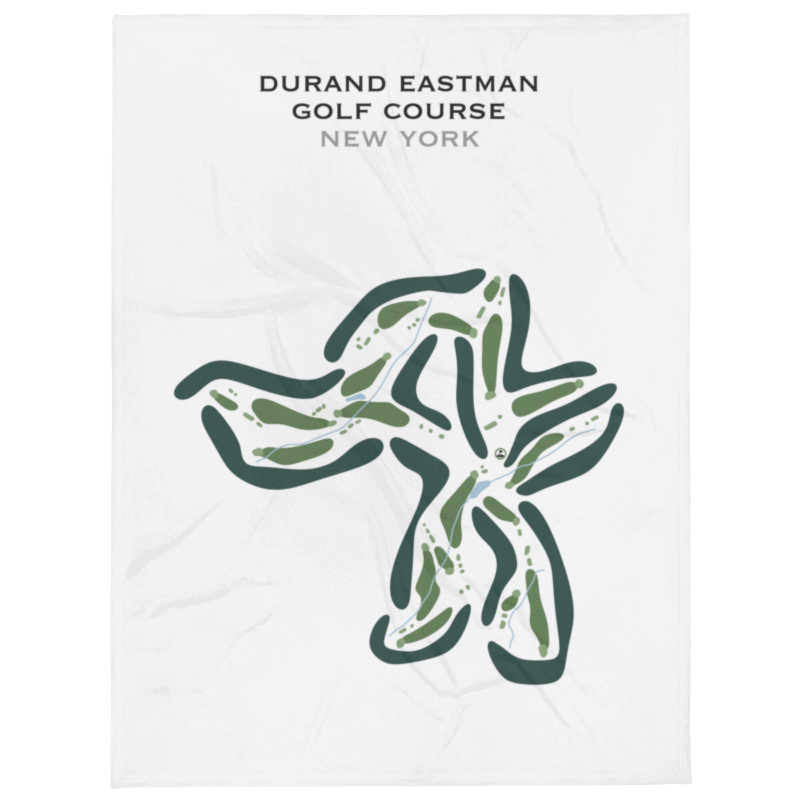 Durand Eastman Golf Course, New York - Printed Golf Courses