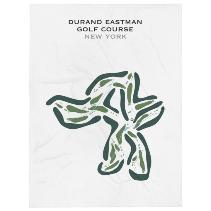 Durand Eastman Golf Course, New York - Printed Golf Courses