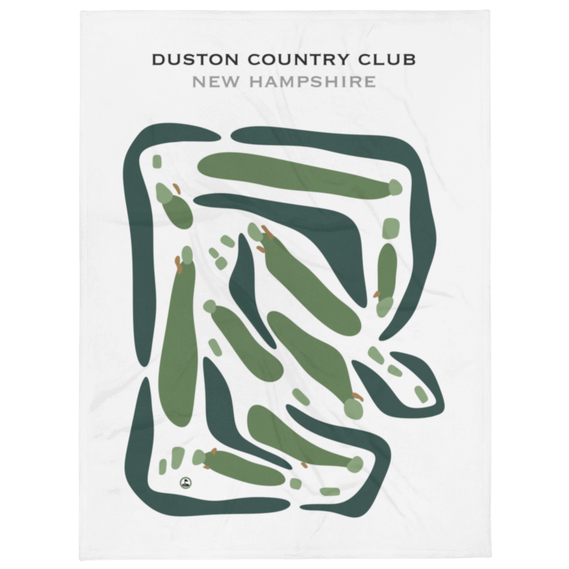 Duston Country Club, New Hampshire - Printed Golf Courses