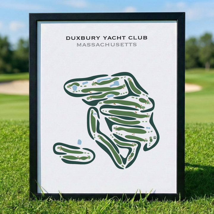 Duxbury Yacht Club, Massachusetts - Printed Golf Courses