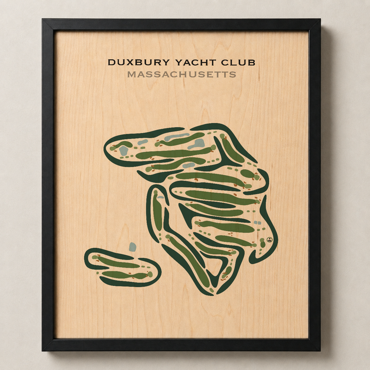 Duxbury Yacht Club, Massachusetts - Printed Golf Courses
