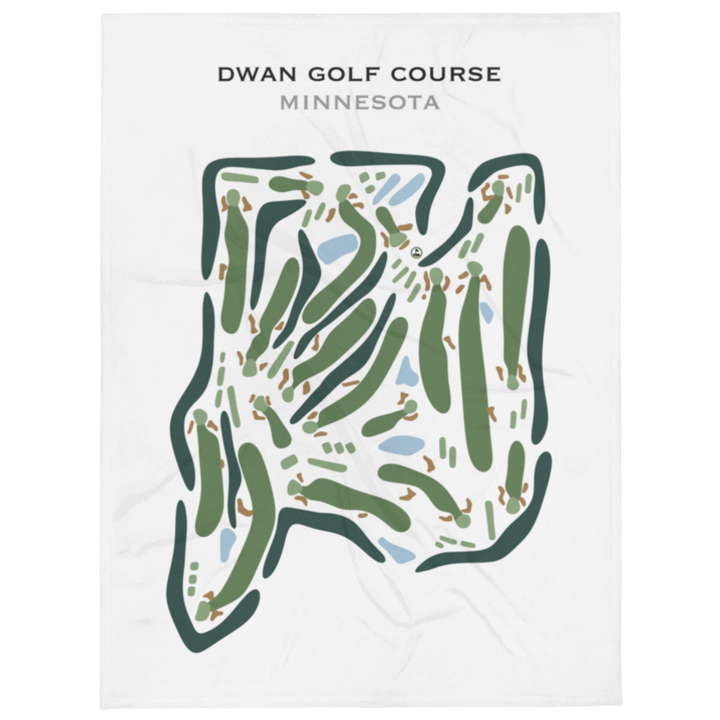 Dwan Golf Course, Minnesota - Printed Golf Course