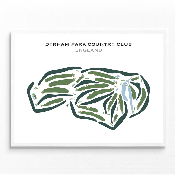 Dyrham Park Country Club, England - Printed Golf Courses