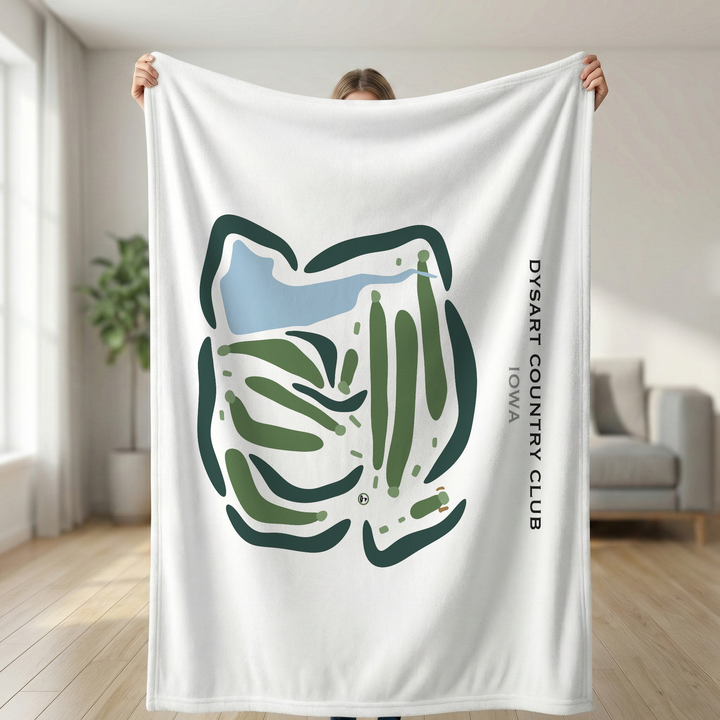 Dysart Country Club, Iowa - Printed Golf Courses