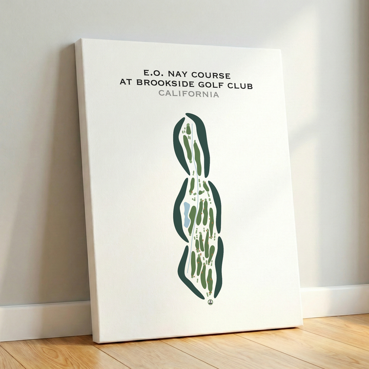 E.O. Nay Course at Brookside Golf Club, California - Printed Golf Courses