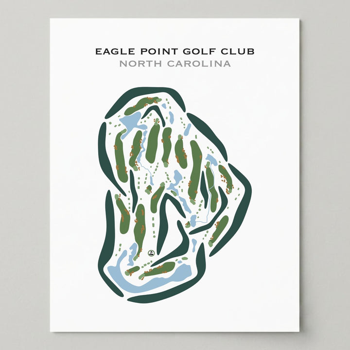 Eagle Point Golf Club, North Carolina - Printed Golf Courses