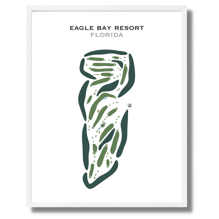 Eagle Bay Resort, Minnesota - Printed Golf Courses