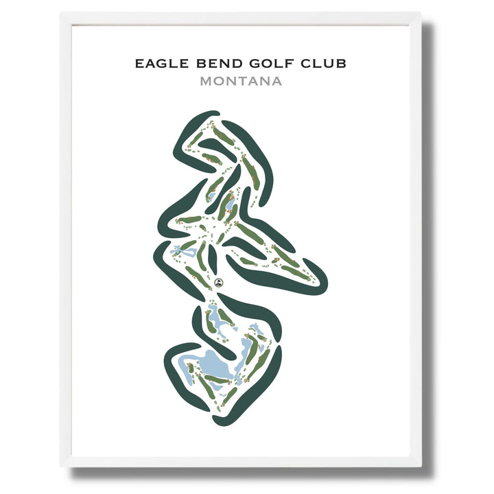 Eagle Bend Golf Club, Montana - Printed Golf Courses