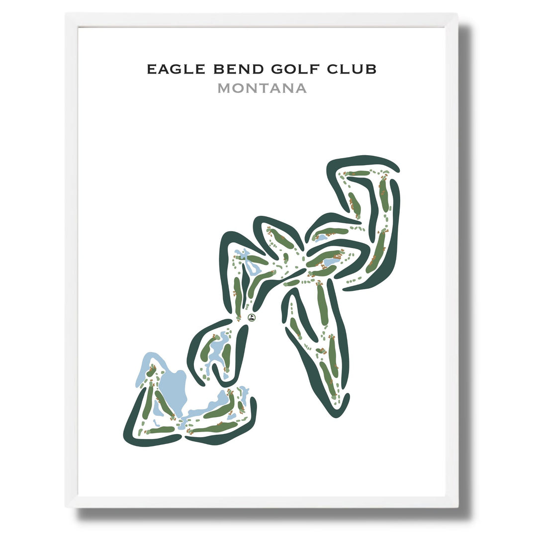 Eagle Bend Golf Club, Montana - Printed Golf Courses