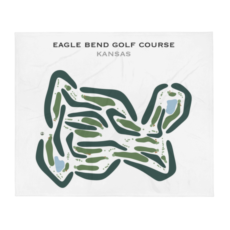 Eagle Bend Golf Course, Kansas - Printed Golf Courses