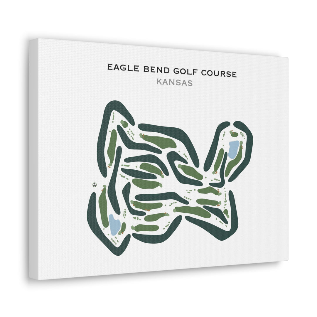 Eagle Bend Golf Course, Kansas - Printed Golf Courses