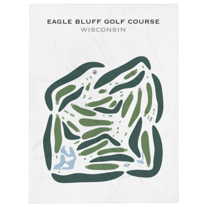 Eagle Bluff Golf Course, Wisconsin - Printed Golf Courses