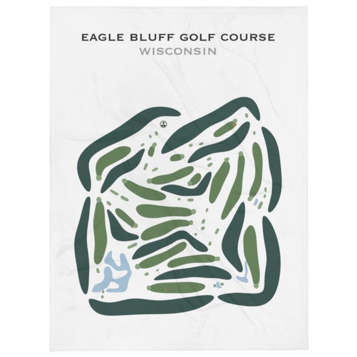 Eagle Bluff Golf Course, Wisconsin - Printed Golf Courses