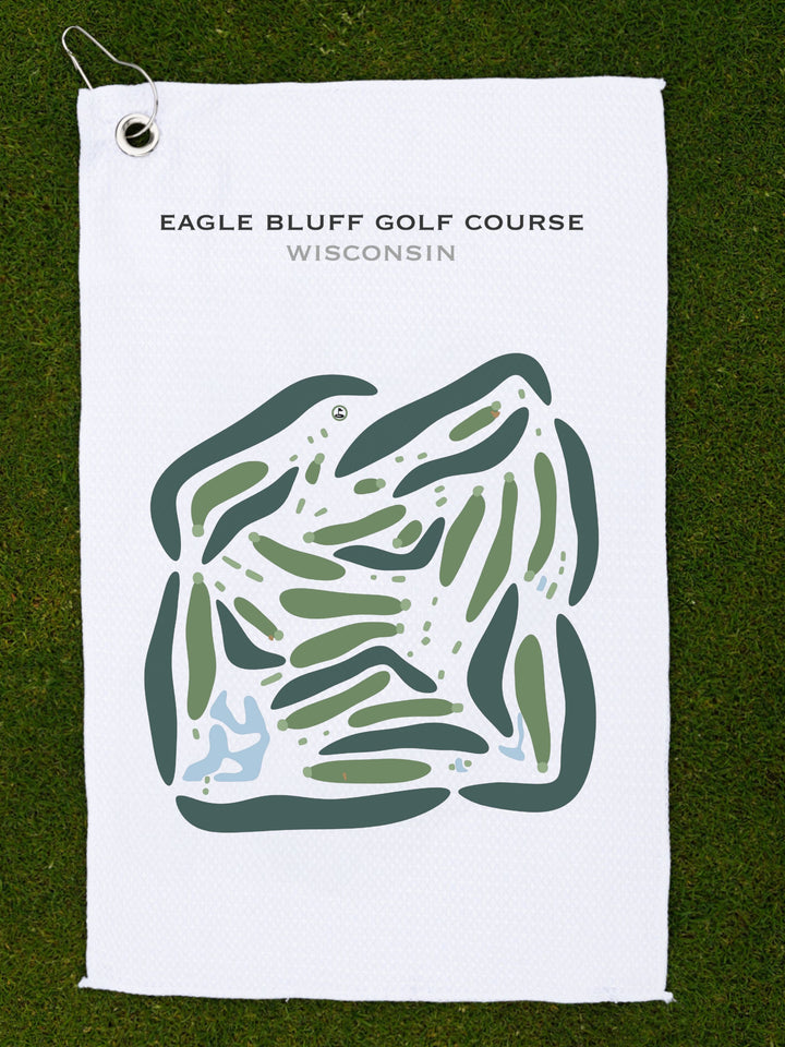 Eagle Bluff Golf Course, Wisconsin - Printed Golf Courses