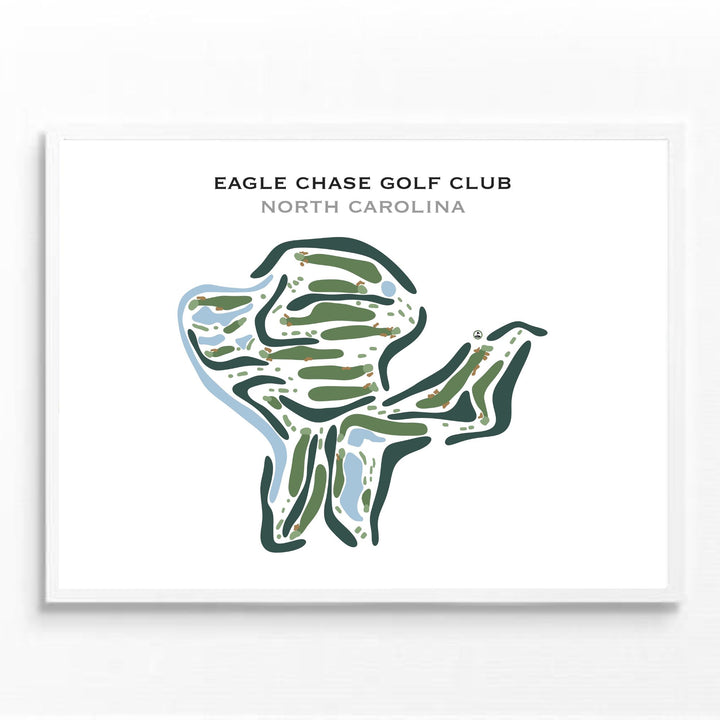 Eagle Chase Golf Club, North Carolina - Printed Golf Course