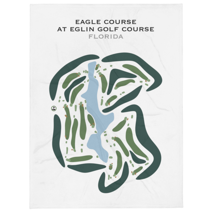 Eagle Course at Eglin Golf Course, Florida - Printed Golf Courses