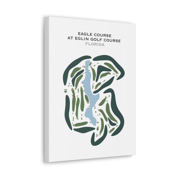 Eagle Course at Eglin Golf Course, Florida - Printed Golf Courses