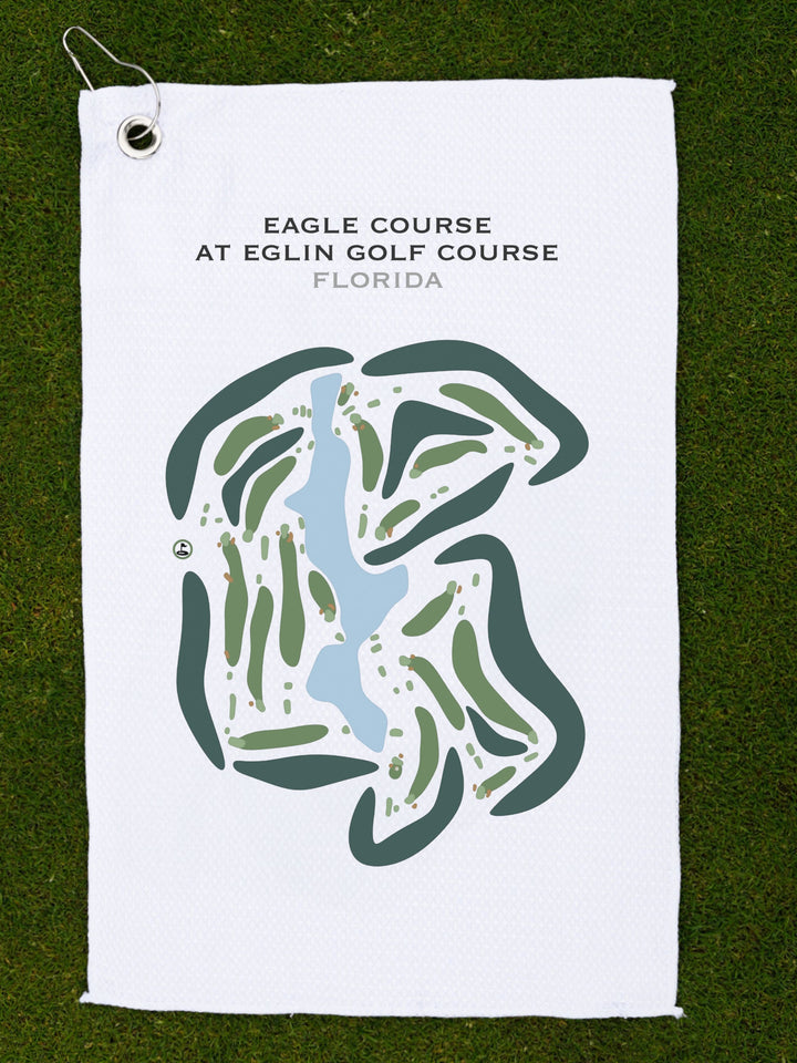 Eagle Course at Eglin Golf Course, Florida - Printed Golf Courses