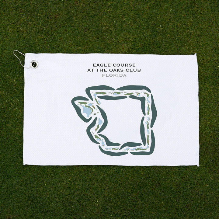 Eagle Course at The Oaks Club, Florida - Printed Golf Courses