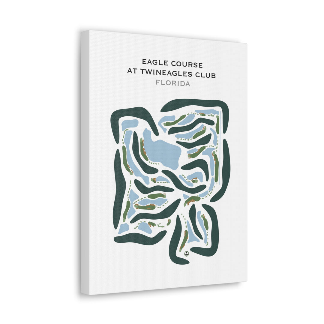 Eagle Course at TwinEagles Club, Florida - Printed Golf Courses