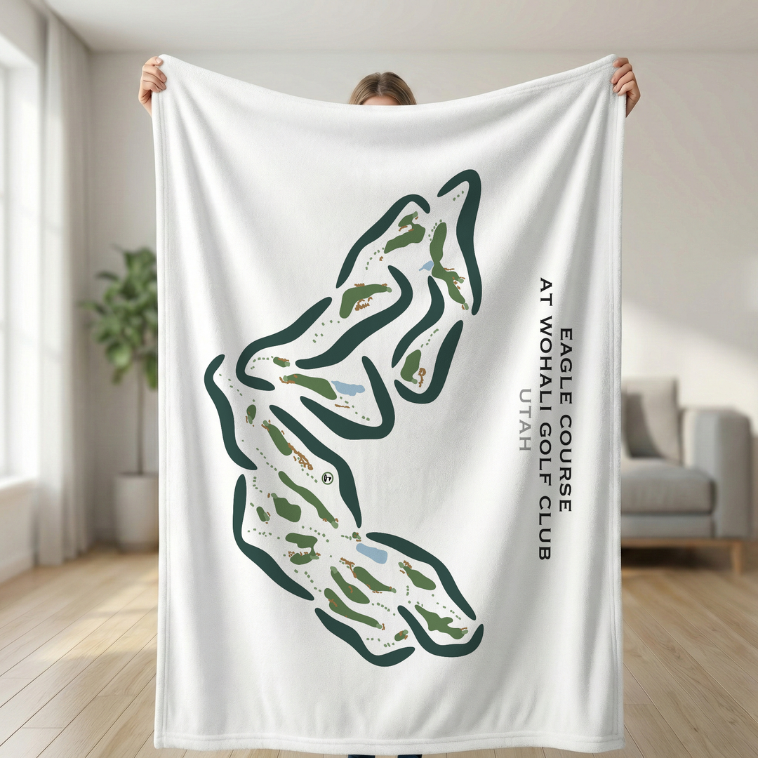 Eagle Course at Wohali Golf Club, Utah - Printed Golf Courses