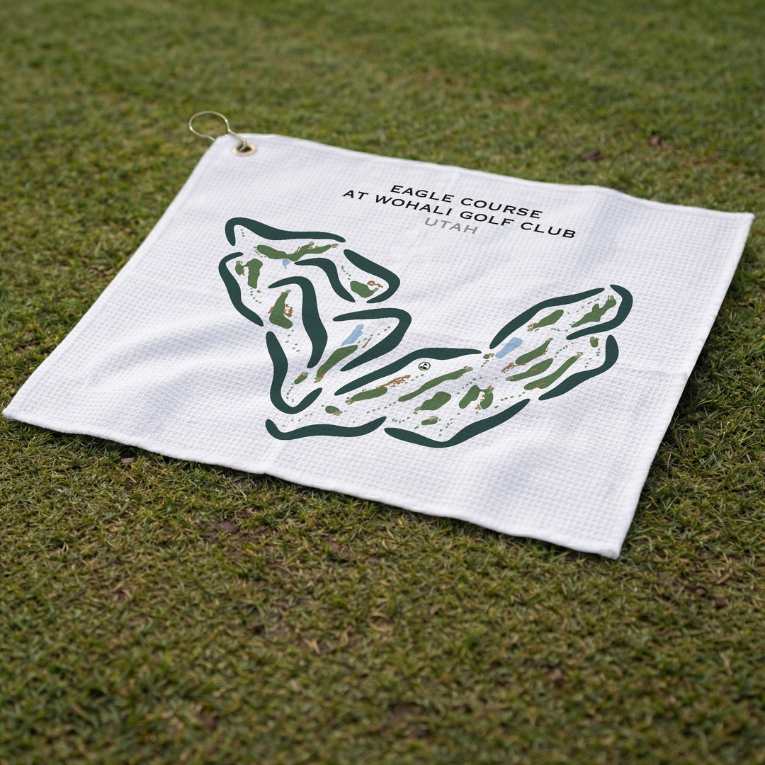 Eagle Course at Wohali Golf Club, Utah - Printed Golf Courses