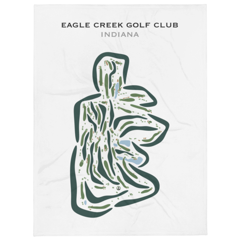 Eagle Creek Golf Club, Indiana - Printed Golf Course